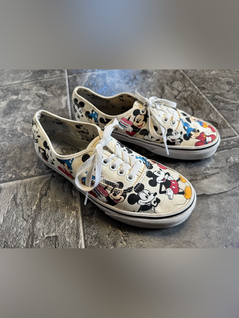 RARE🔥 VANS x Disney Mickey Mouse Birthday 90th Anniversary Shoes | Authentic